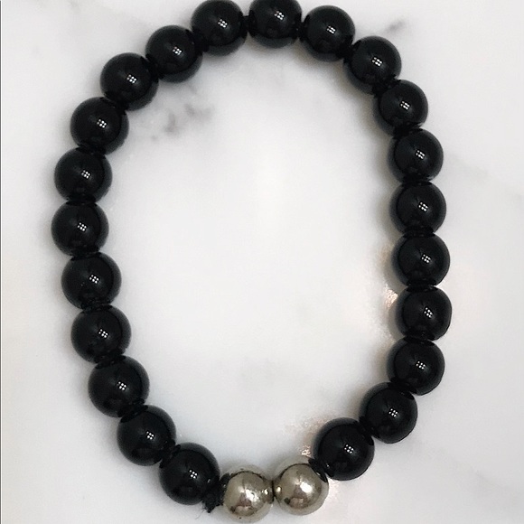 🆕🔥ANNE KLEIN BEAUTIFUL BLACK&STERLING SIVER BRACELET!!NWT&NIB!!BUNDLE🆙TO SAVE - Picture 4 of 10